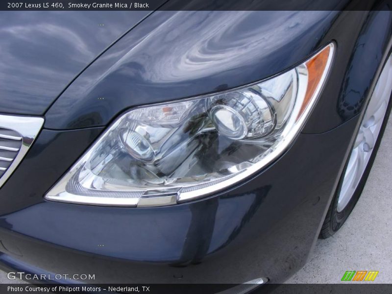 Smokey Granite Mica / Black 2007 Lexus LS 460