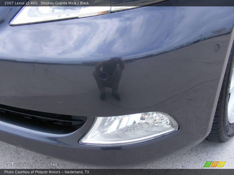 Smokey Granite Mica / Black 2007 Lexus LS 460