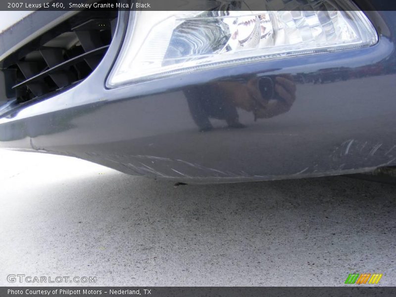 Smokey Granite Mica / Black 2007 Lexus LS 460