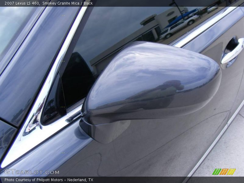 Smokey Granite Mica / Black 2007 Lexus LS 460