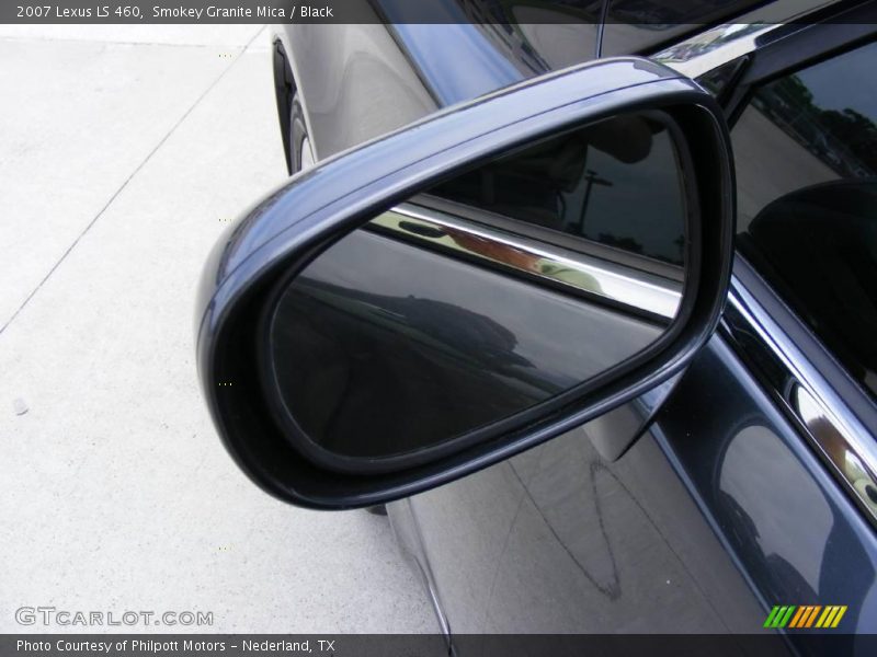Smokey Granite Mica / Black 2007 Lexus LS 460