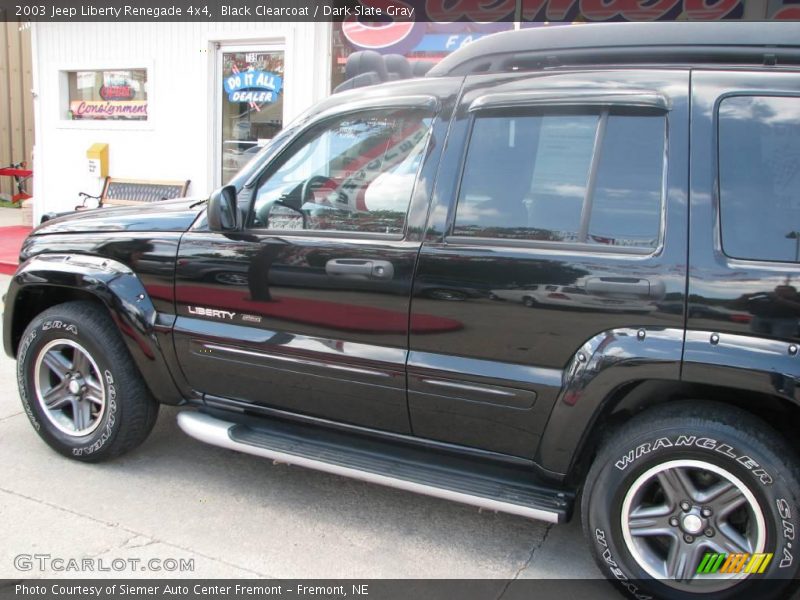 Black Clearcoat / Dark Slate Gray 2003 Jeep Liberty Renegade 4x4