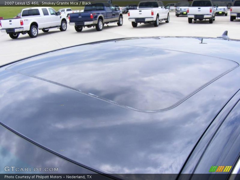 Smokey Granite Mica / Black 2007 Lexus LS 460
