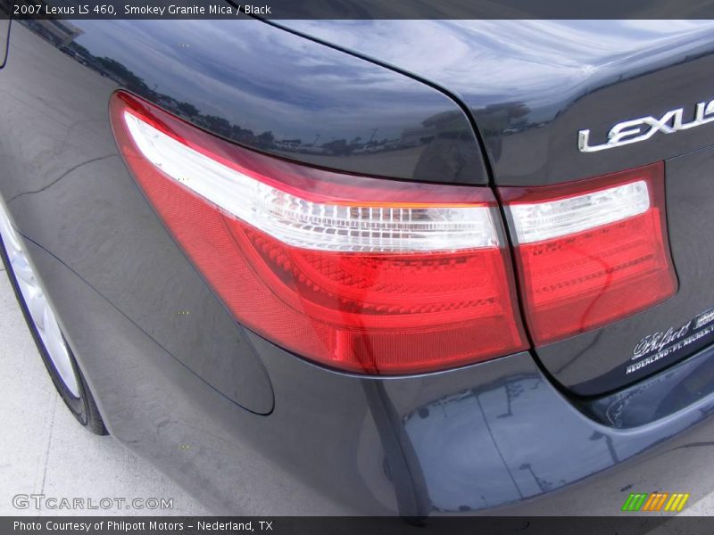 Smokey Granite Mica / Black 2007 Lexus LS 460