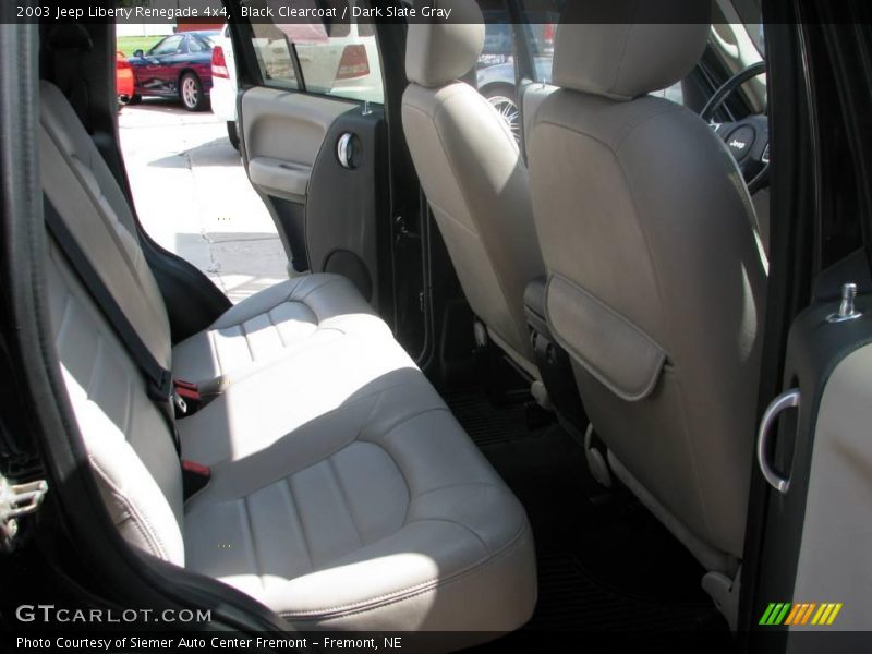 Black Clearcoat / Dark Slate Gray 2003 Jeep Liberty Renegade 4x4