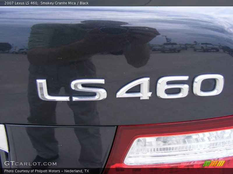 Smokey Granite Mica / Black 2007 Lexus LS 460