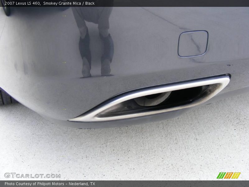 Smokey Granite Mica / Black 2007 Lexus LS 460