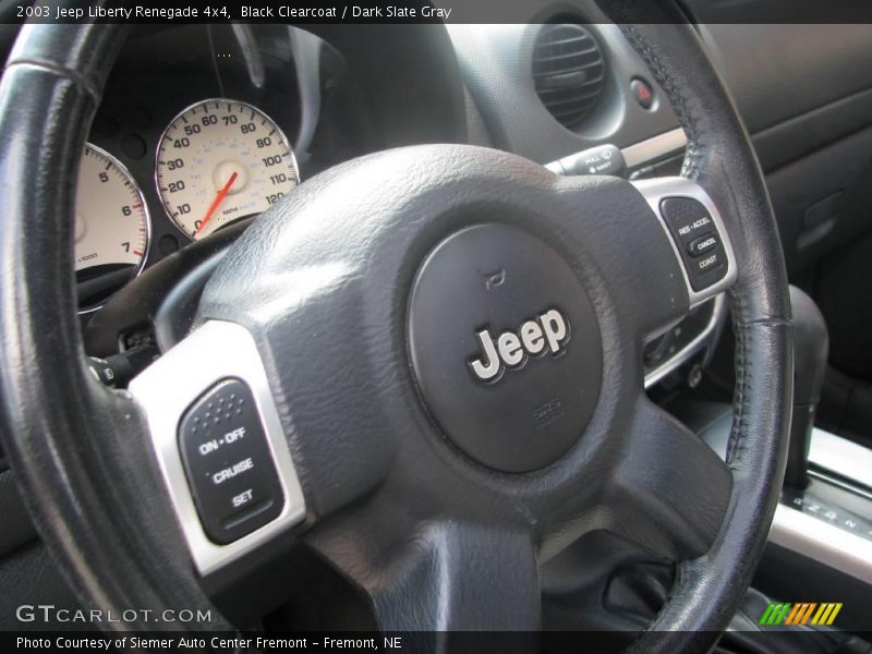 Black Clearcoat / Dark Slate Gray 2003 Jeep Liberty Renegade 4x4