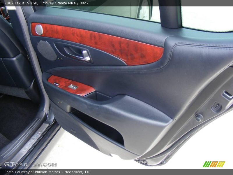 Smokey Granite Mica / Black 2007 Lexus LS 460