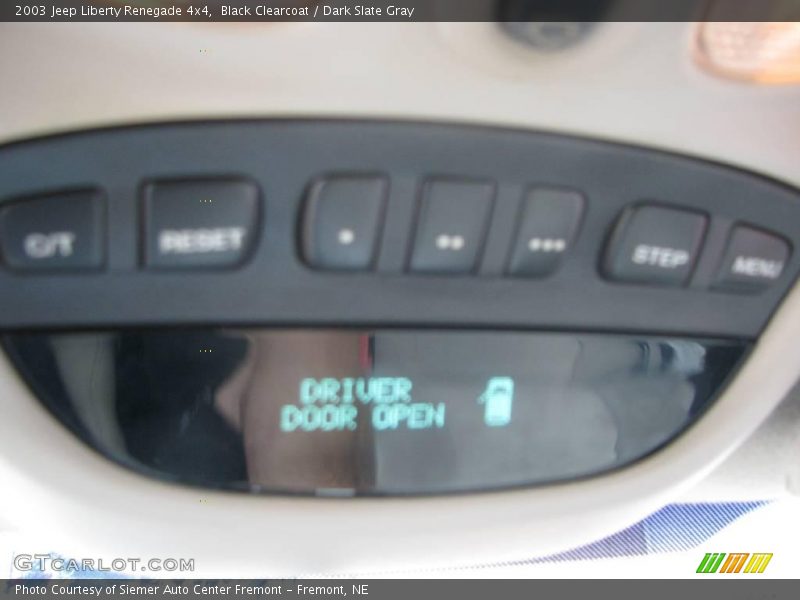 Black Clearcoat / Dark Slate Gray 2003 Jeep Liberty Renegade 4x4