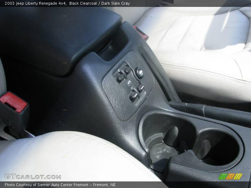Black Clearcoat / Dark Slate Gray 2003 Jeep Liberty Renegade 4x4