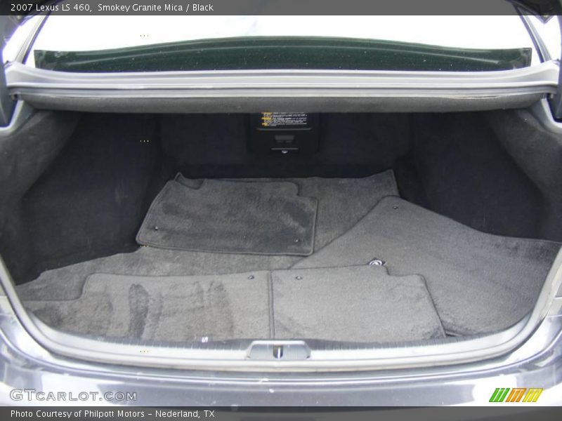Smokey Granite Mica / Black 2007 Lexus LS 460