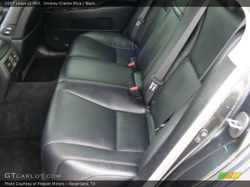 Smokey Granite Mica / Black 2007 Lexus LS 460