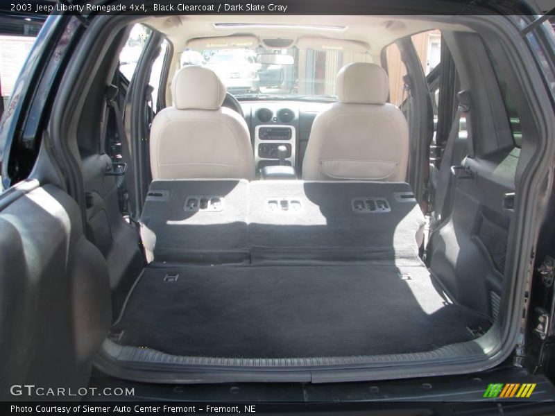 Black Clearcoat / Dark Slate Gray 2003 Jeep Liberty Renegade 4x4