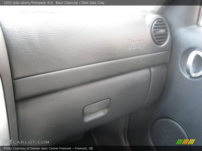 Black Clearcoat / Dark Slate Gray 2003 Jeep Liberty Renegade 4x4