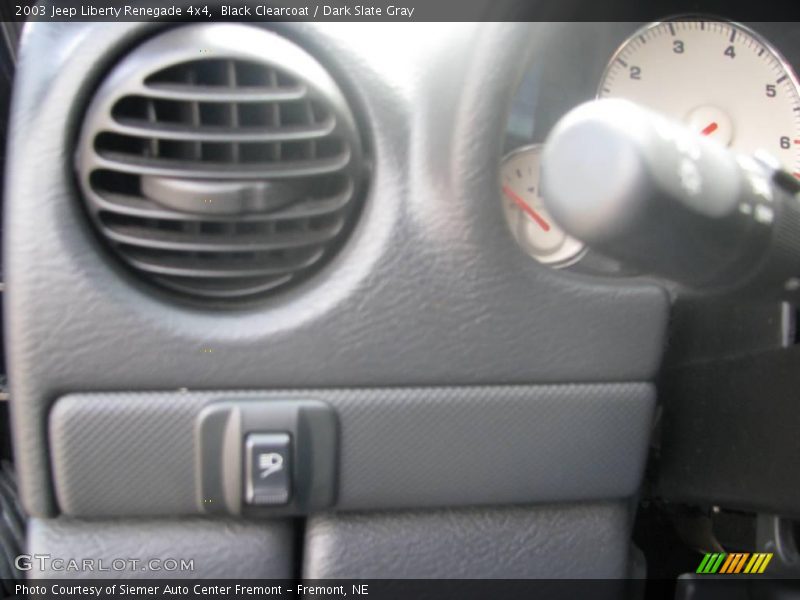 Black Clearcoat / Dark Slate Gray 2003 Jeep Liberty Renegade 4x4