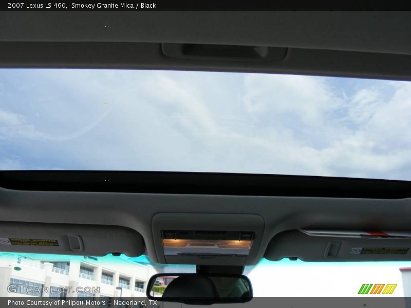Smokey Granite Mica / Black 2007 Lexus LS 460