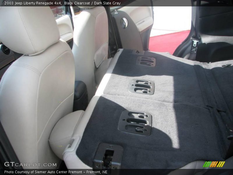 Black Clearcoat / Dark Slate Gray 2003 Jeep Liberty Renegade 4x4