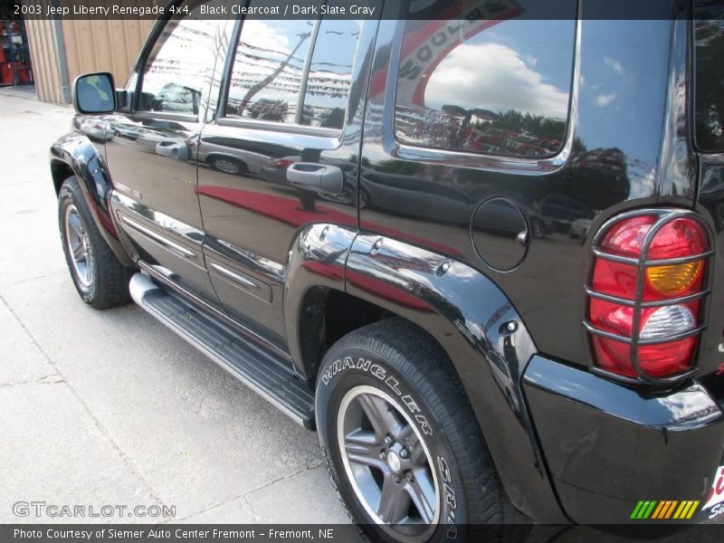 Black Clearcoat / Dark Slate Gray 2003 Jeep Liberty Renegade 4x4