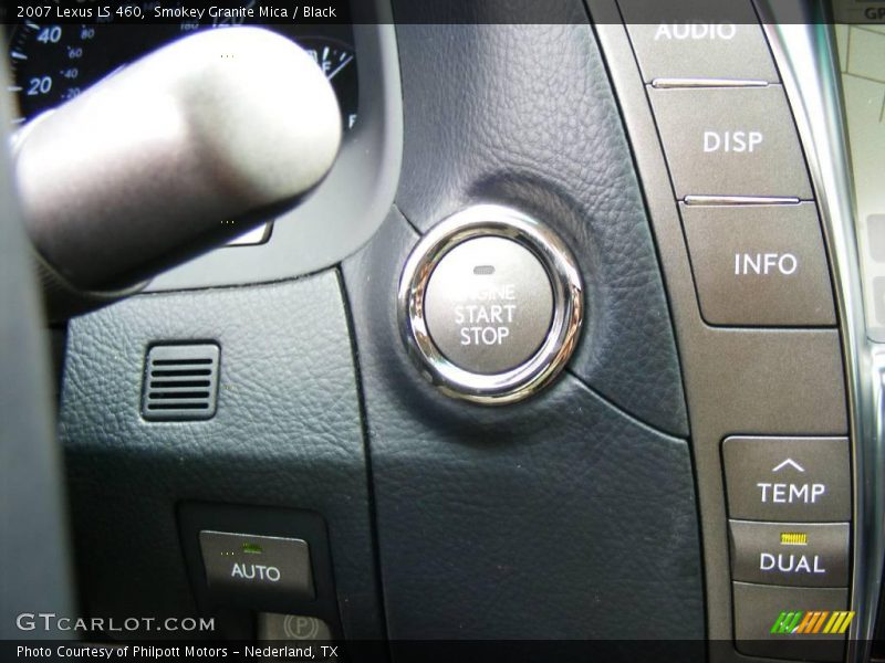 Smokey Granite Mica / Black 2007 Lexus LS 460