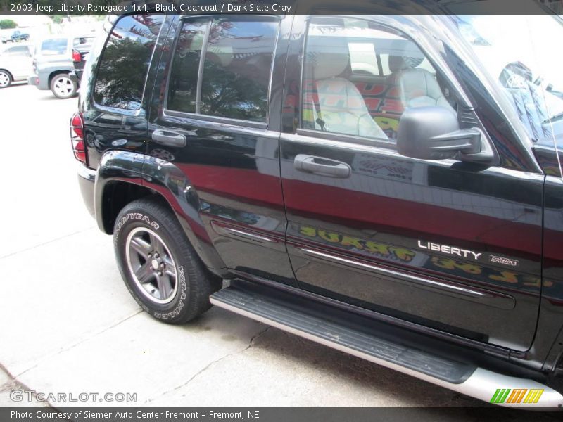 Black Clearcoat / Dark Slate Gray 2003 Jeep Liberty Renegade 4x4