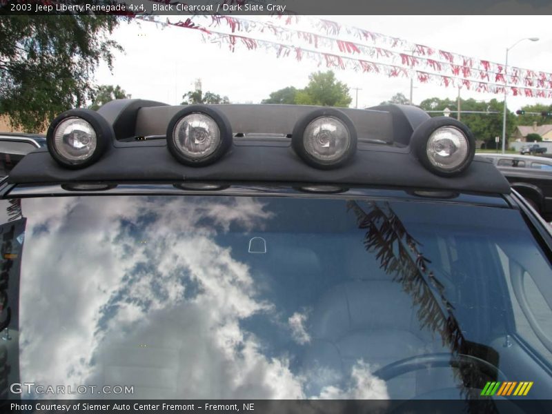 Black Clearcoat / Dark Slate Gray 2003 Jeep Liberty Renegade 4x4