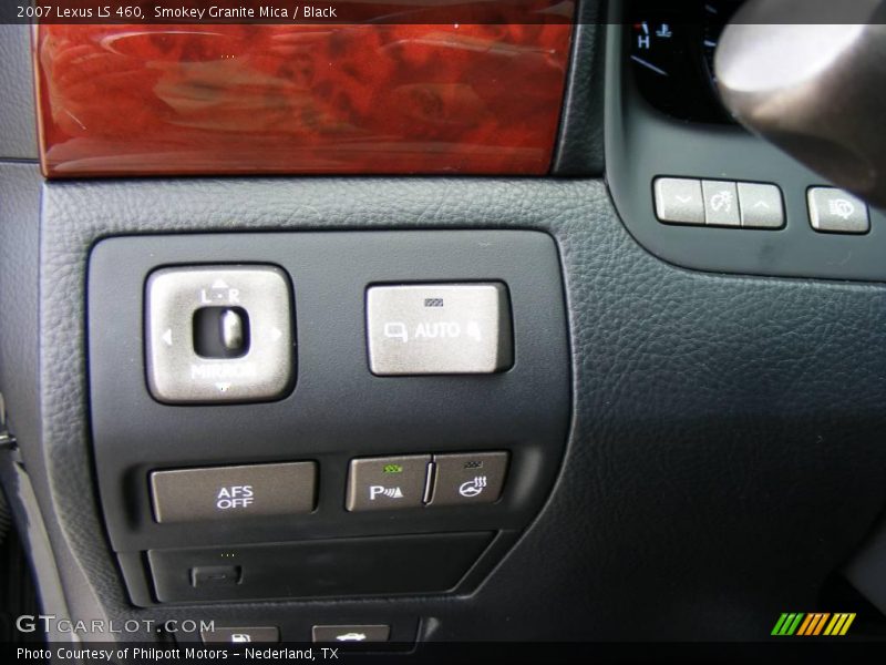 Smokey Granite Mica / Black 2007 Lexus LS 460