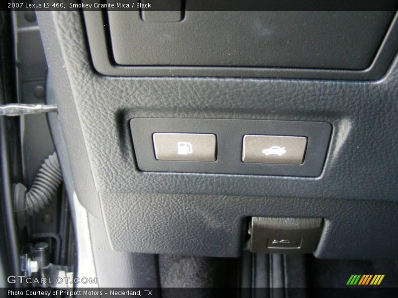 Smokey Granite Mica / Black 2007 Lexus LS 460