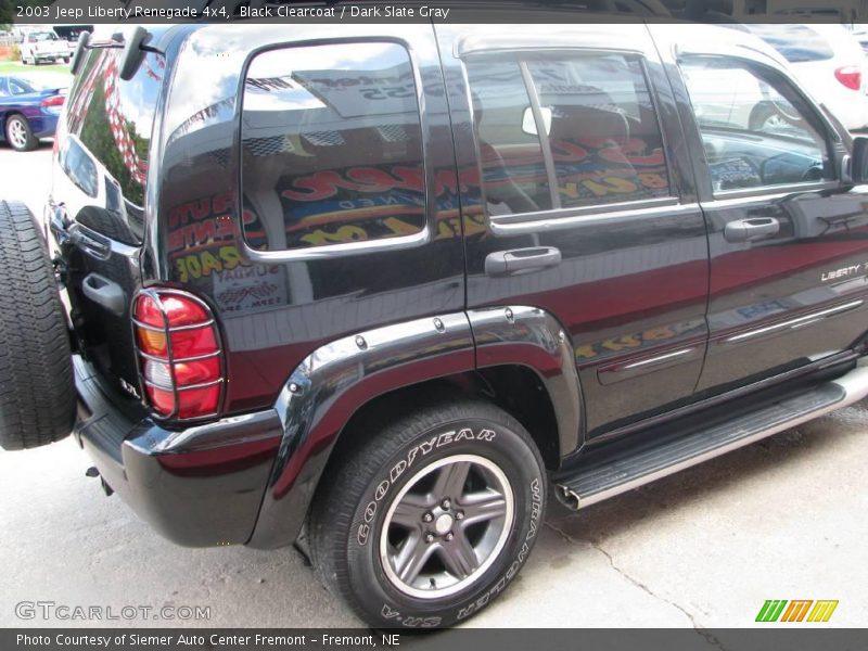 Black Clearcoat / Dark Slate Gray 2003 Jeep Liberty Renegade 4x4
