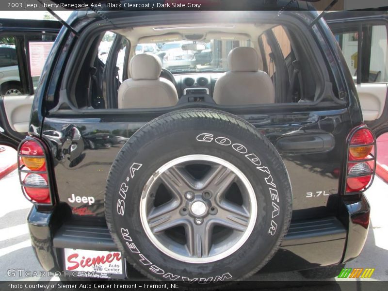 Black Clearcoat / Dark Slate Gray 2003 Jeep Liberty Renegade 4x4