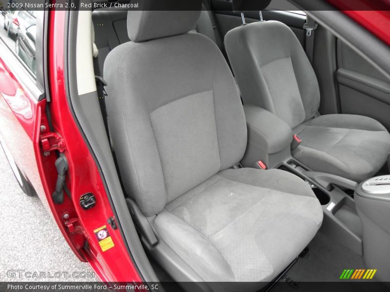 Red Brick / Charcoal 2009 Nissan Sentra 2.0