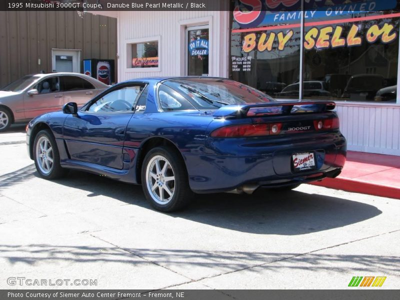 Danube Blue Pearl Metallic / Black 1995 Mitsubishi 3000GT Coupe
