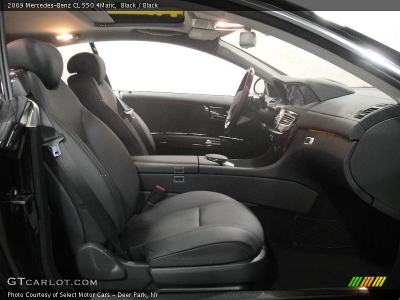 Black / Black 2009 Mercedes-Benz CL 550 4Matic