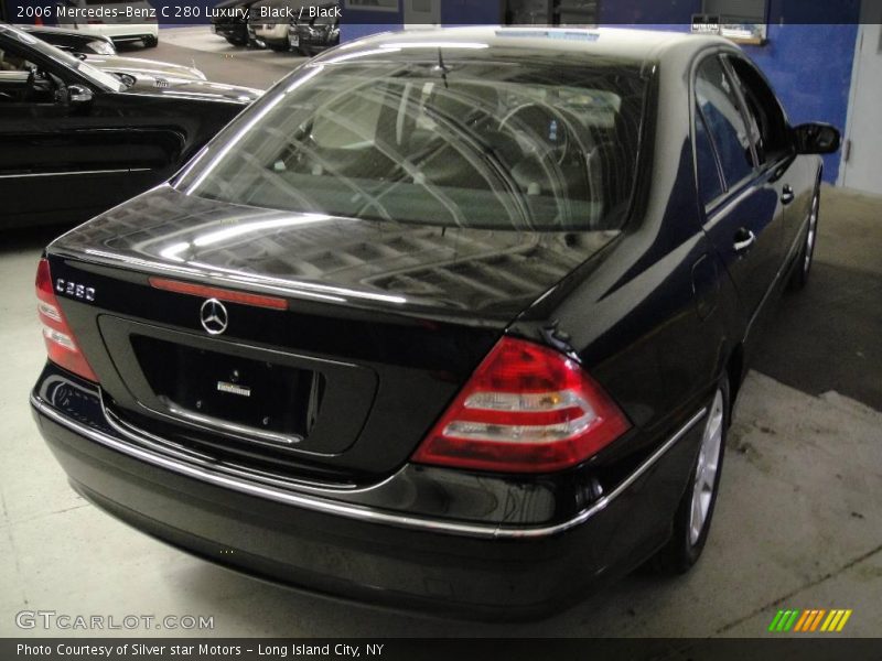 Black / Black 2006 Mercedes-Benz C 280 Luxury