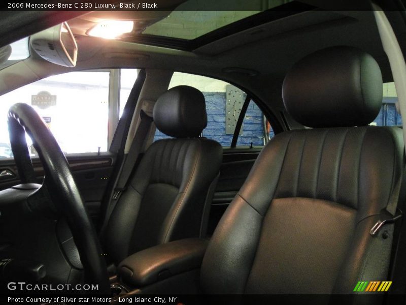 Black / Black 2006 Mercedes-Benz C 280 Luxury