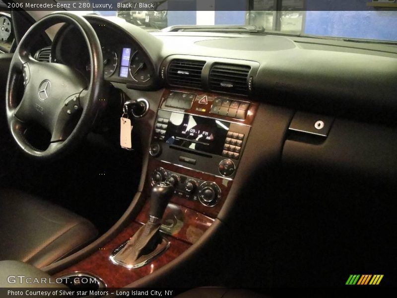 Black / Black 2006 Mercedes-Benz C 280 Luxury
