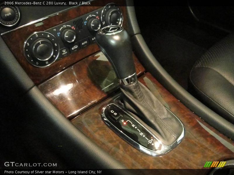 Black / Black 2006 Mercedes-Benz C 280 Luxury