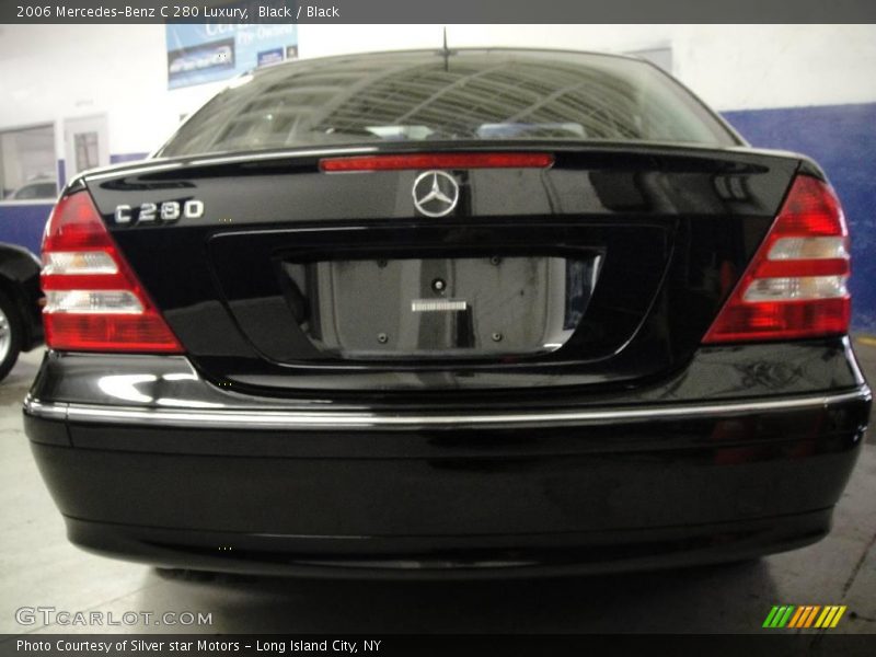 Black / Black 2006 Mercedes-Benz C 280 Luxury