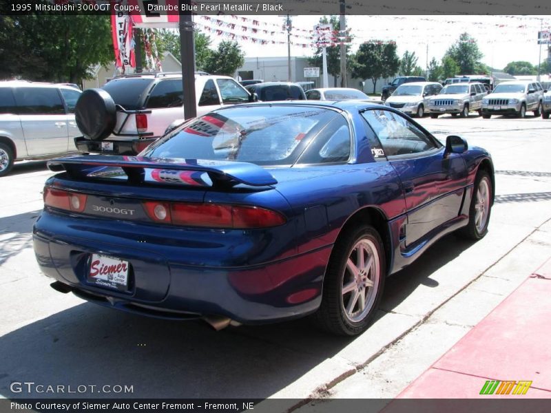 Danube Blue Pearl Metallic / Black 1995 Mitsubishi 3000GT Coupe