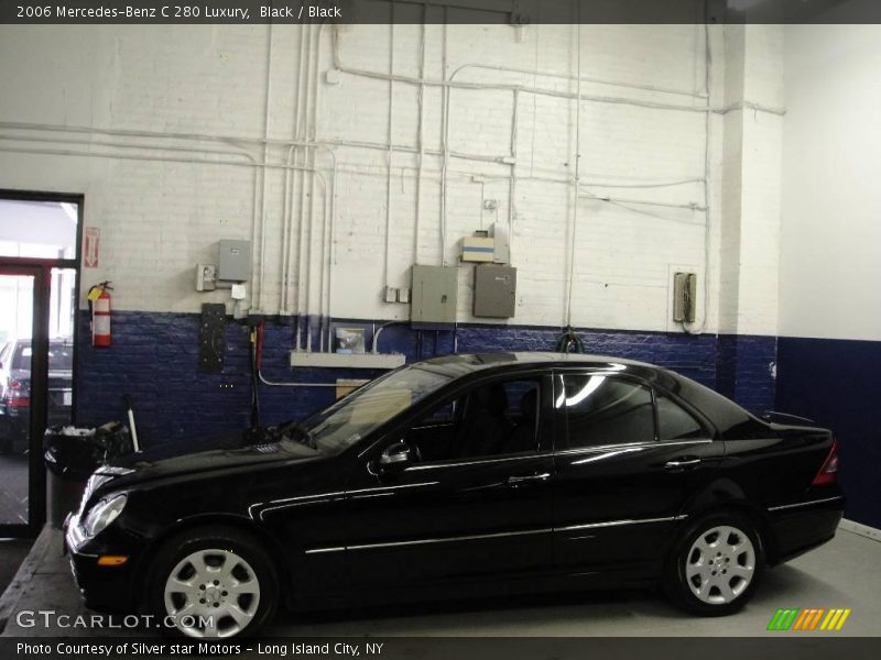 Black / Black 2006 Mercedes-Benz C 280 Luxury