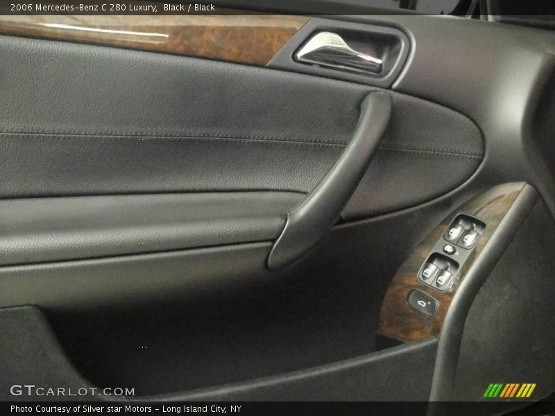 Black / Black 2006 Mercedes-Benz C 280 Luxury