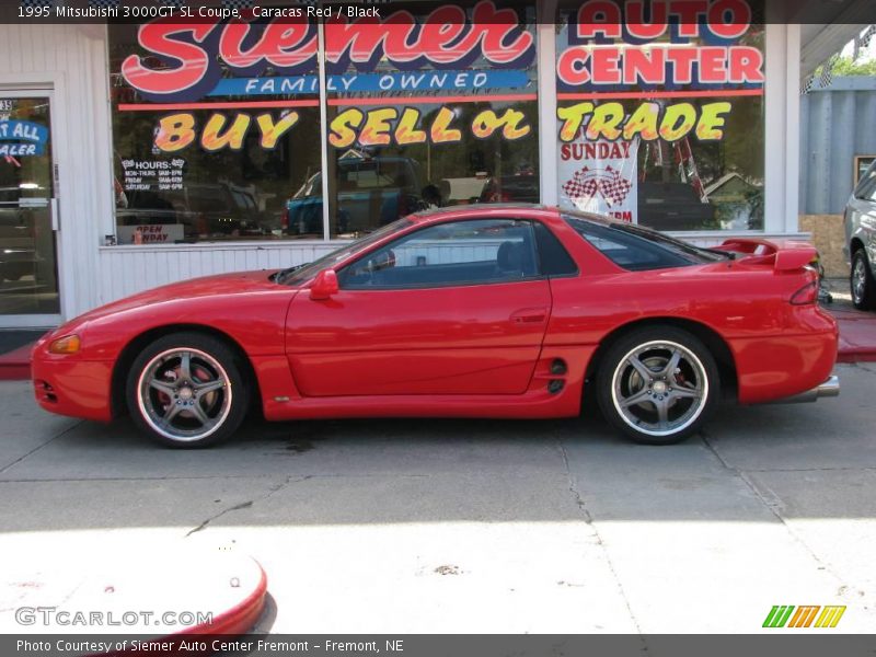 Caracas Red / Black 1995 Mitsubishi 3000GT SL Coupe