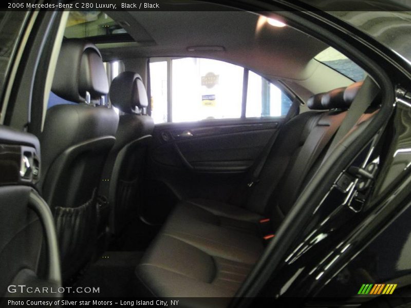 Black / Black 2006 Mercedes-Benz C 280 Luxury