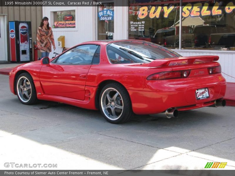 Caracas Red / Black 1995 Mitsubishi 3000GT SL Coupe