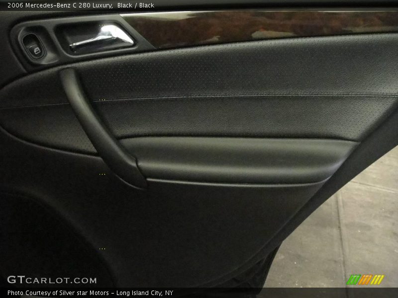 Black / Black 2006 Mercedes-Benz C 280 Luxury
