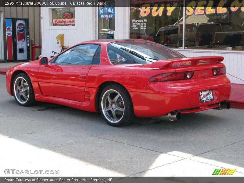 Caracas Red / Black 1995 Mitsubishi 3000GT SL Coupe