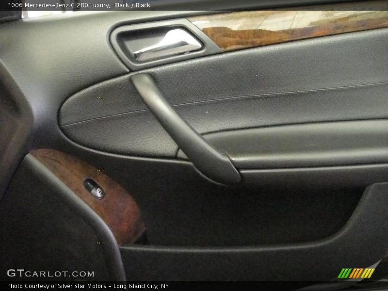 Black / Black 2006 Mercedes-Benz C 280 Luxury