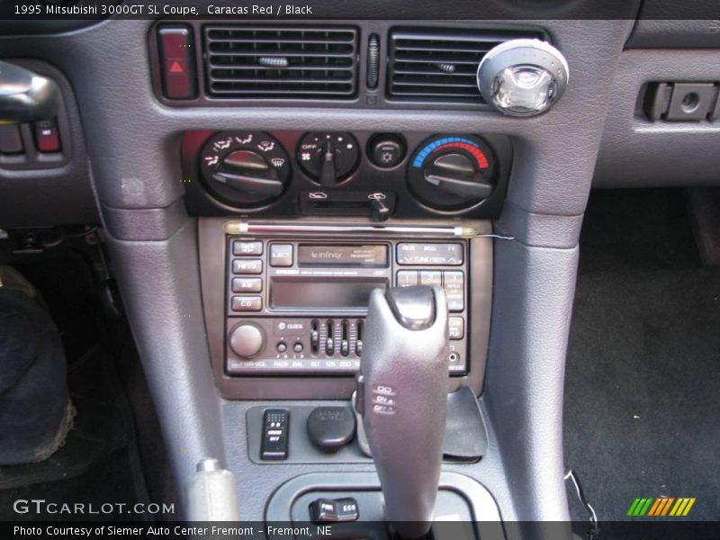 Caracas Red / Black 1995 Mitsubishi 3000GT SL Coupe