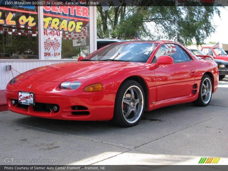 Caracas Red / Black 1995 Mitsubishi 3000GT SL Coupe