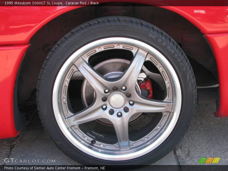 Caracas Red / Black 1995 Mitsubishi 3000GT SL Coupe